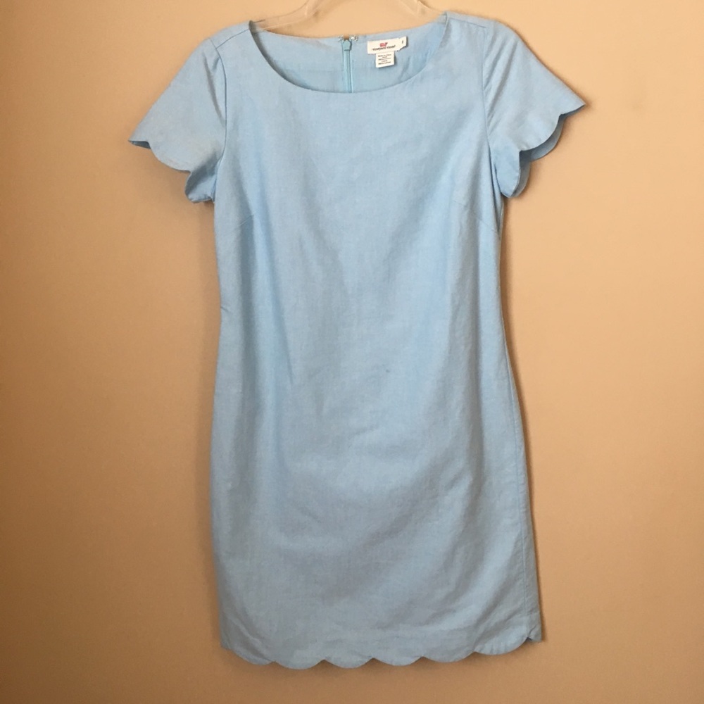 Vineyard Vines Scallop Edge Dress